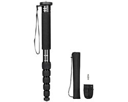 6-delige compacte monopod voor fotografie - Opvouwbaar met max. belasting 10 kg