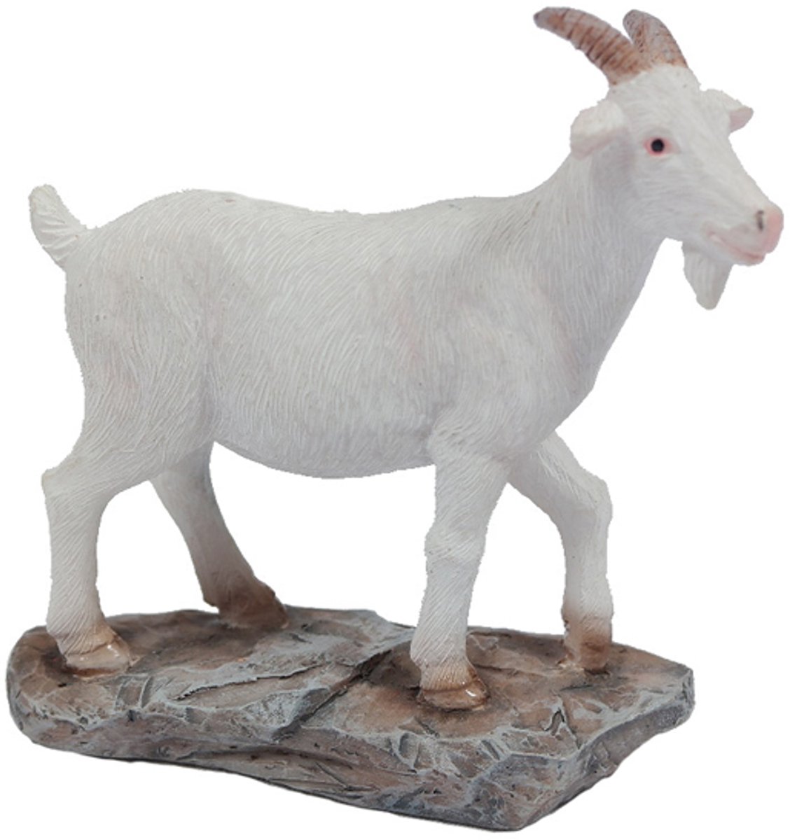 PIA Soft Toys - Geit - 8,5 cm - Decoratief beeld