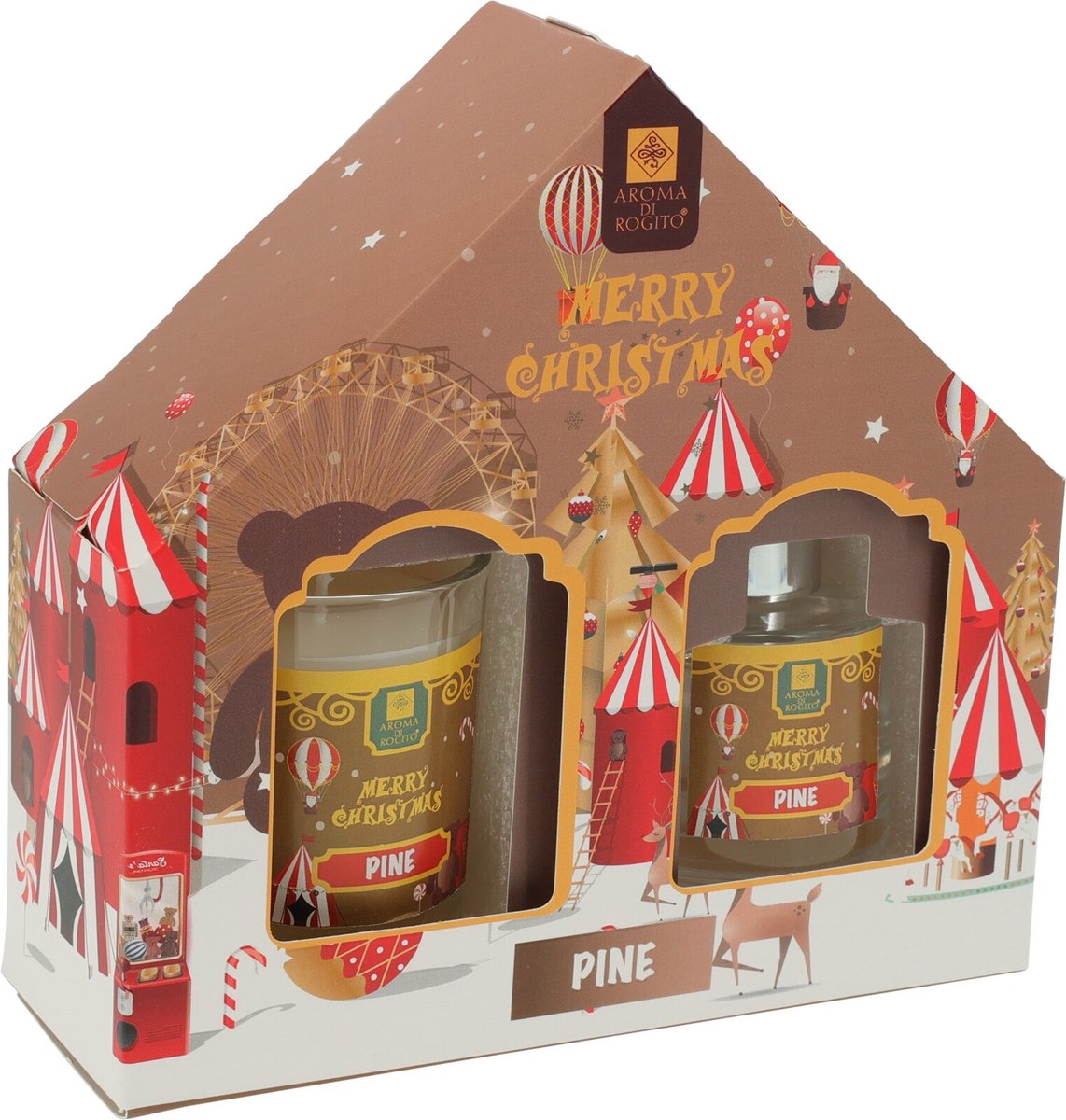 giftset vrouw - kaars - geurverspreider - kerst - geurkaars -kerstcadeau - geurstokjes