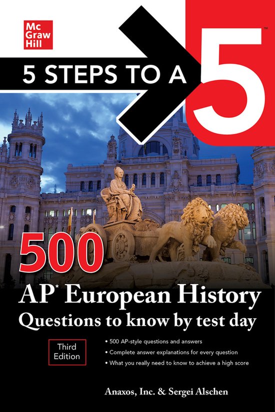 5 Steps to a 5: 500 AP European History Questions to Know by ... - cover