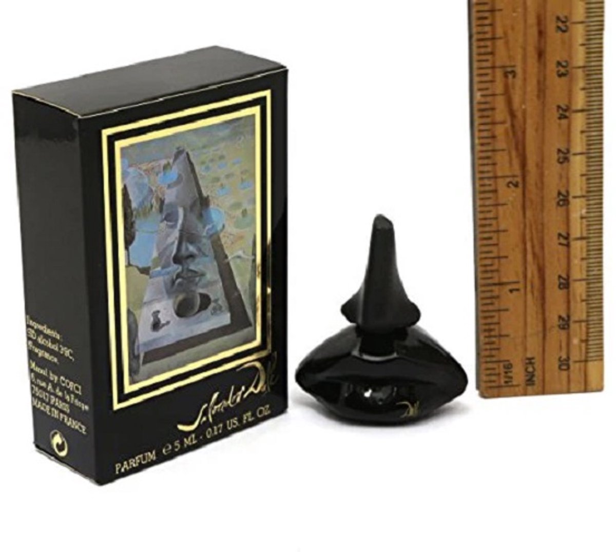 SALVADOR DALI Dali Pure parfum 5 ml Miniature - Vintage