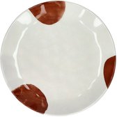 Pomax Labo dessertbord D20.3cm roest