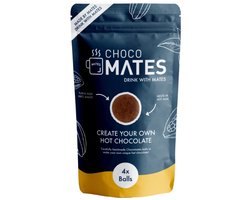 Chocomates Pouch - Choco - Mates - Chocobal - Warme Chocolade Melk - Puur genieten - Melk - Chocola - Choco Mates - Drink with Mates