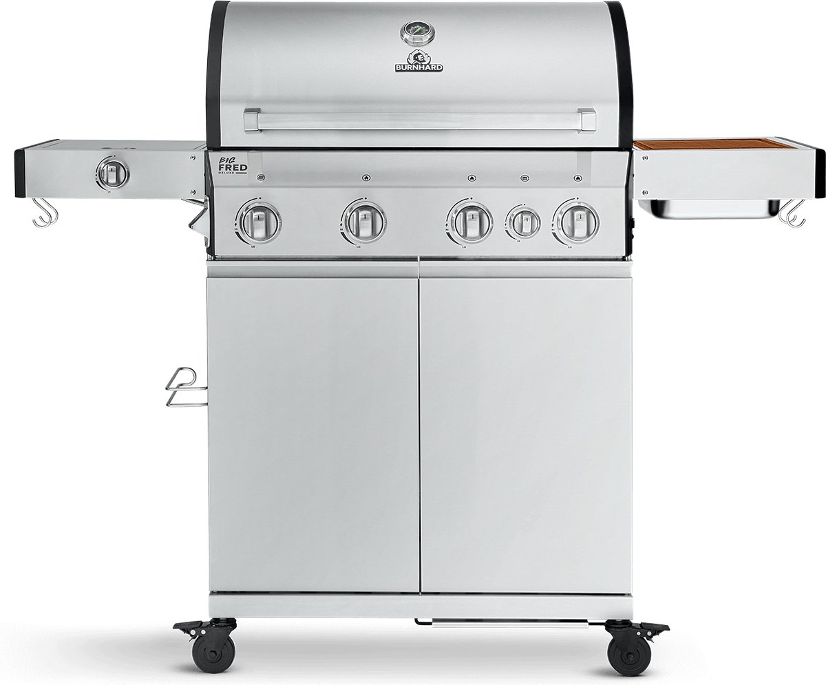 BURNHARD 4 Branders gasbarbecue Big FRED Deluxe Series 3