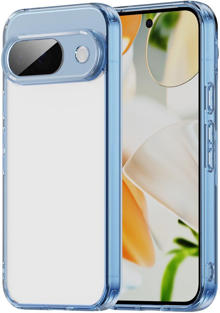 Hoesje geschikt voor Google Pixel 9 - Phonesta HybridAir Back Cover - Blauw