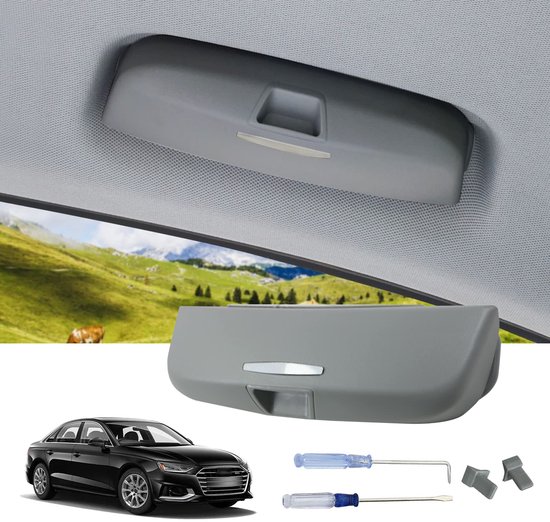 Funda de Cuero para Volante de Coche para Audi A4 B8 B9 B6 B7 B5 A3 8p