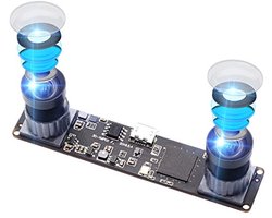Dual Lens Stereo USB Camera 1.3MP HD 960P Webcam voor Android, Linux en Windows - 3D VR Web Camera Module met CMOS Sensor