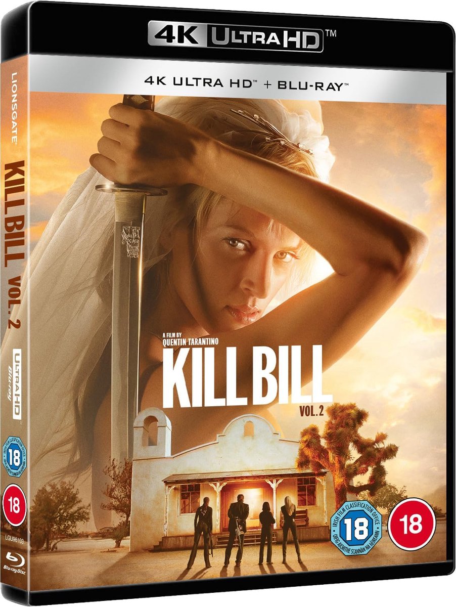 Kill Bill: Volume 2 - 4K Ultra HD + Blu-ray - Import