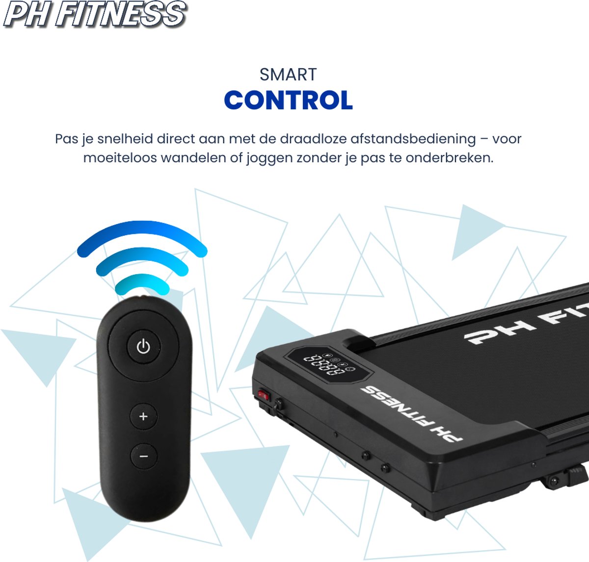 PH Fitness Loopband - 8 km/u - Incline - afbeelding 3