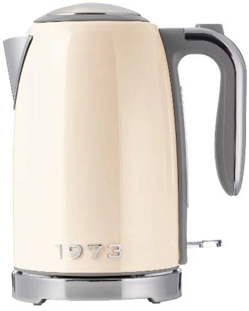 SILVERCREST® Waterkoker 1,7 L - Vermogen: 2600/3100 W - Automatische veiligheidsafschakeling en droogkookbeveiliging - 360° draaibare basis - Waterniveau indicator en uitneembaar kalkfilter - Aan/uit schakelaar met LED indicatielampje - Crème