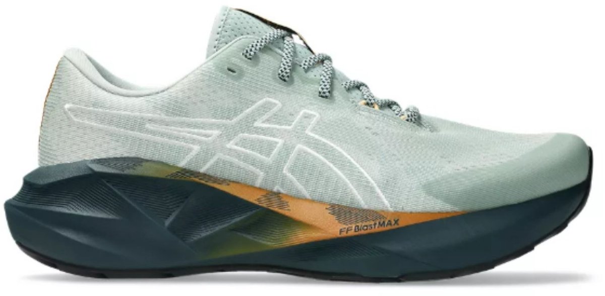 Asics Novablast 5 TR Hardloopschoenen Heren 44 Groen