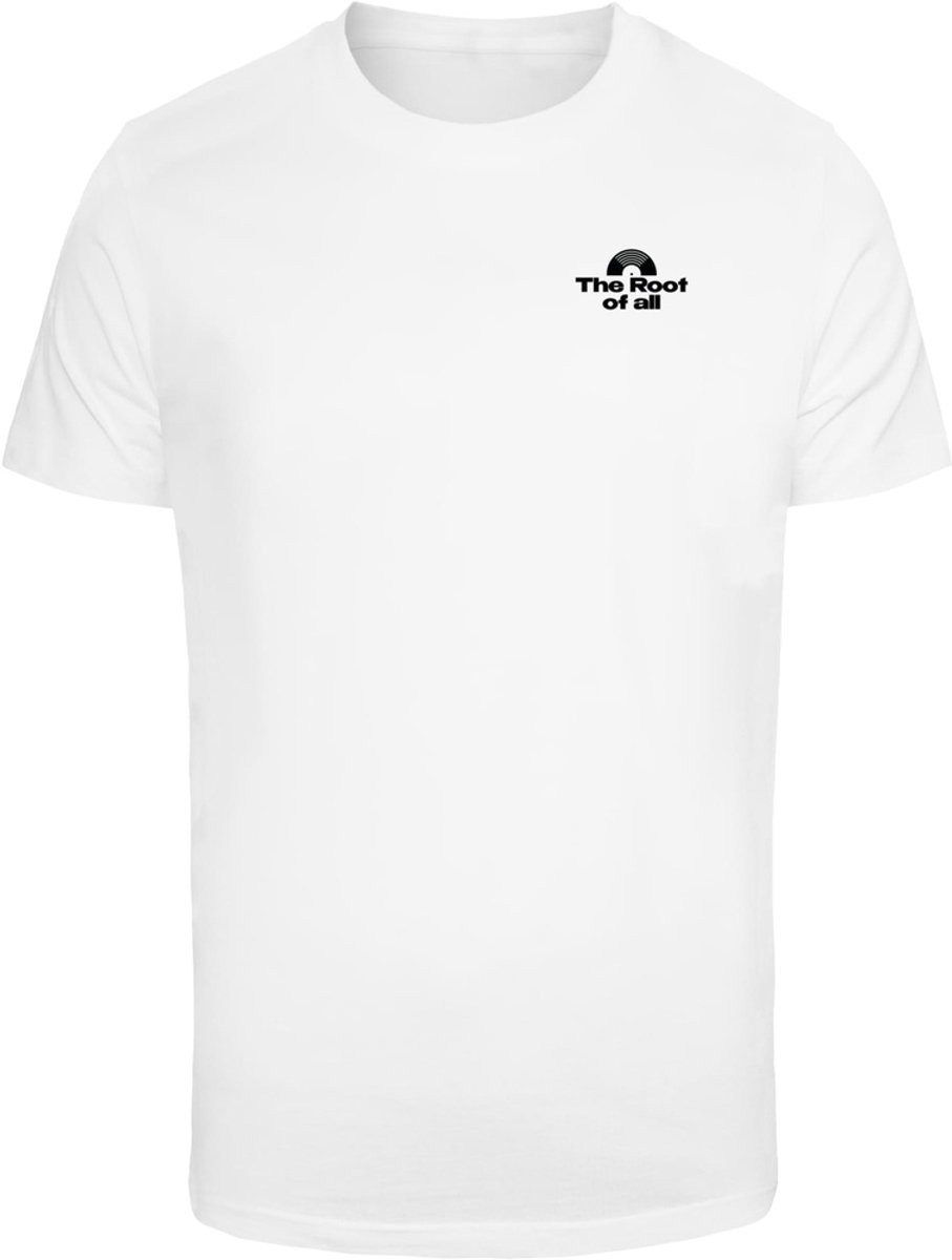 Mister Tee Root of All Heren T-shirt 5XL Wit