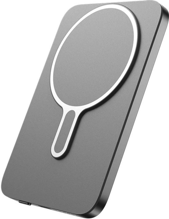 Quickprep Powerbank 10.000mAh Draadloos Zwart 20W - Quickprep - €29,95