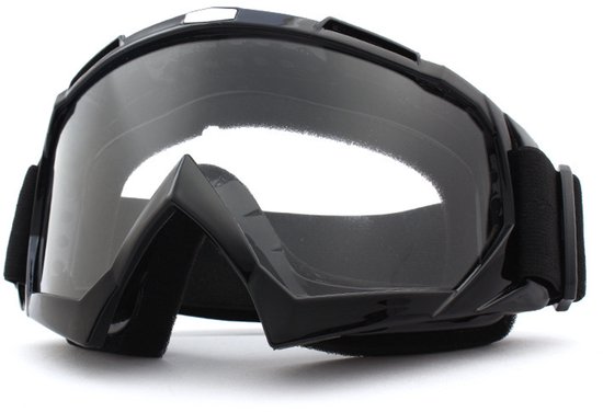Brillen Motocross, Winddichte brillen Skibrillen Anti-condens UV-bescherming Brillen Dubbele lens Schuimvulling Buigbare verstelbare band voor buitenactiviteiten Skiën Fietsen Oogbescherming