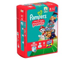 Pampers Baby Pants Baby Dry Maat 6 Extra Large (14-19 kg) Limited Edition Paw Patrol, 19 luierbroekjes