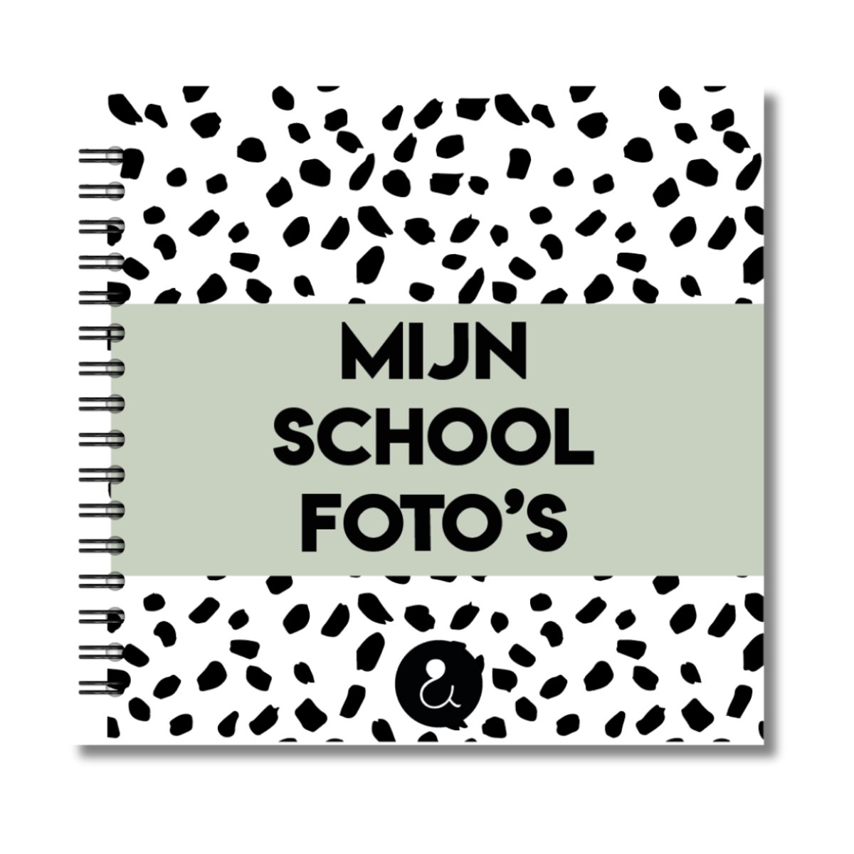 Invulboek Schoolfotoboek | Mijn Schoolfoto's | Dots Groen