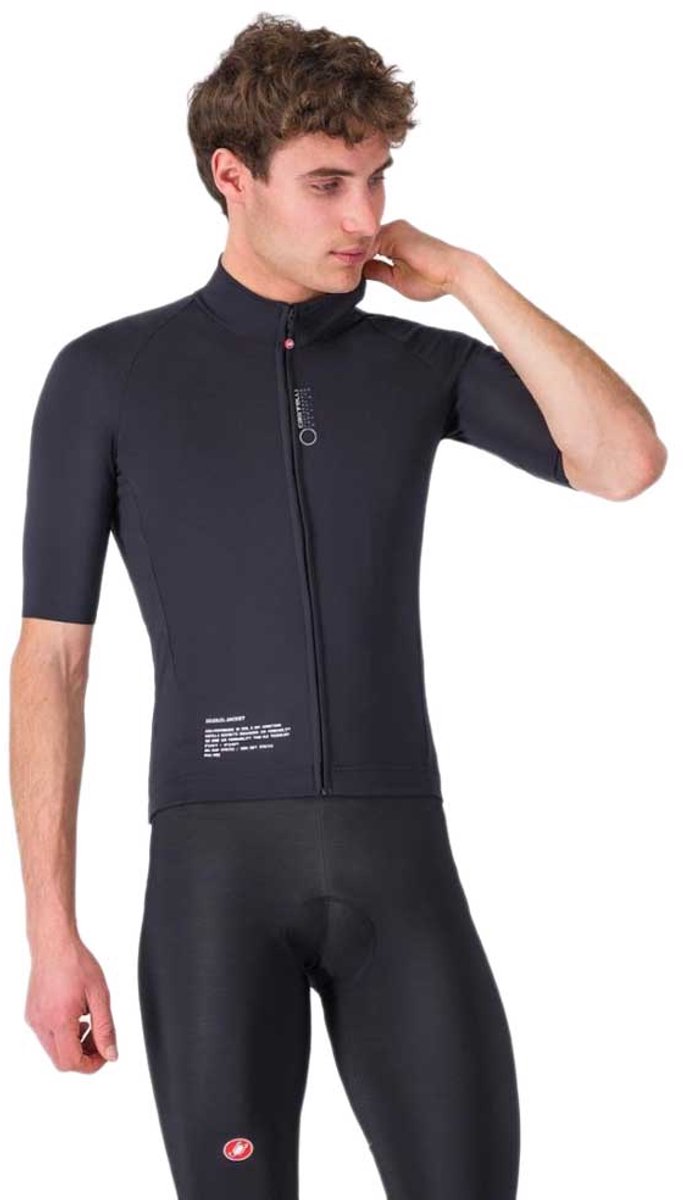 Castelli Do.di.ci Kortmouwjas Grijs S Man