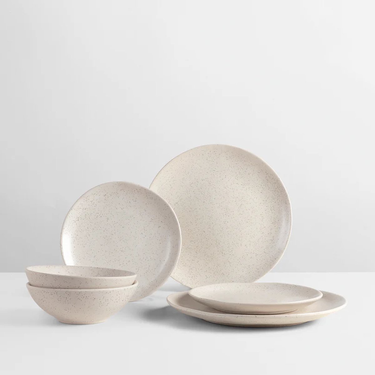 Broste Copenhagen Nordic Vanilla dinerset voor twee 6-delig