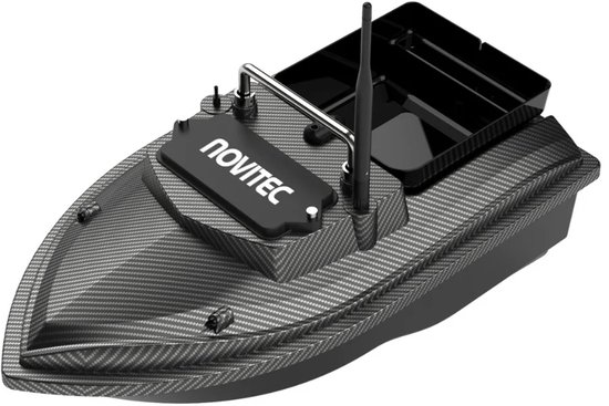Novitec Scout GPS Voerboot - Karper Voerboot - 2 Batterijen - 160 GPS Postities - 500M Bereik - 3 Laadbakken - Inclusief Draagtas - 1 Jaar Garantie van Merkloos — afbeelding 2