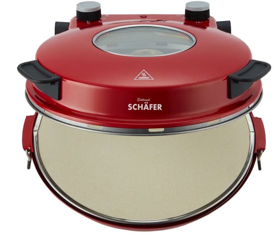 Schäfer Pizzaoven 32 cm Rood — afbeelding 4