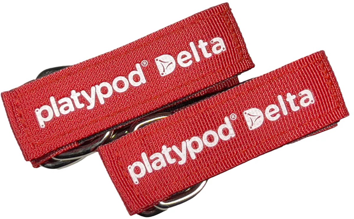 Platypod Straps, Set of two 1" x 20" tension straps with Velcro type closure