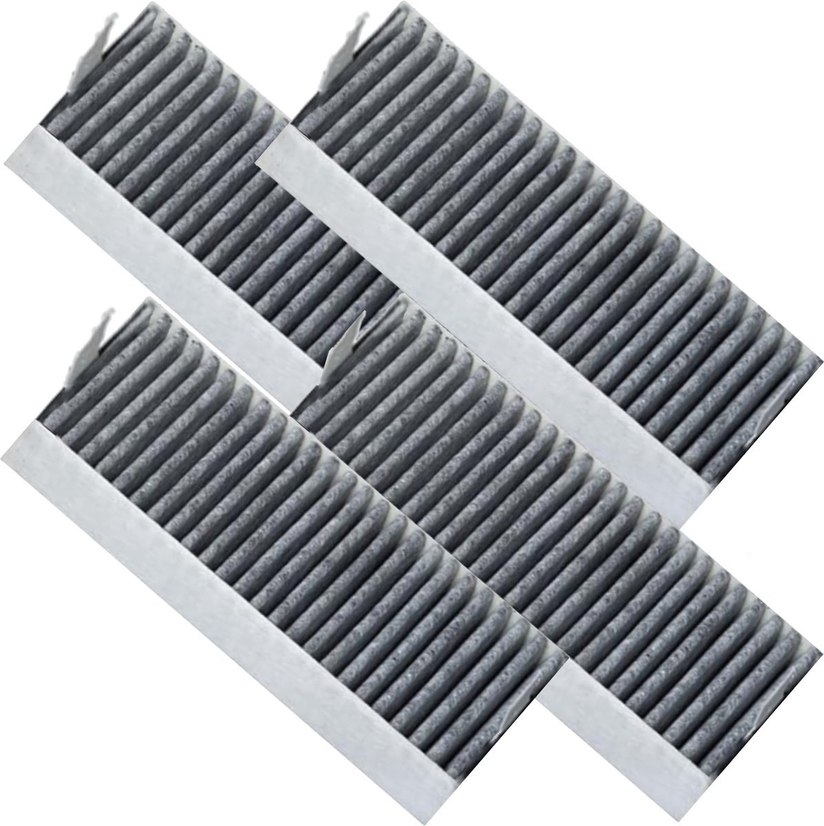 4x Afzuigkap Koolstoffilter geschikt voor Neff, Siemens & Bosch 17007505 / 17004796 /HZ9VRCR0 HEZ9VRUD0 - 17007113