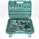 Professionele Doppenset 108-delig – 72T Ratels – 1/2’’ en 1/4’’ Doppen & Bits in Robuuste Koffer