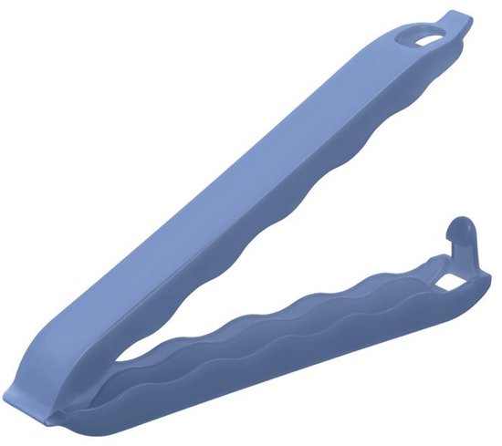 Foto: 10 zwarte rvs 4cm vershoudclips voor afsluiten zakken 38mm stevige klemmetjes clips afsluitclips zaksluiter snackclip vershoudknijper