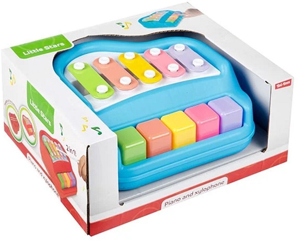 Little Stars Baby Piano met Xylofoon en Stokken