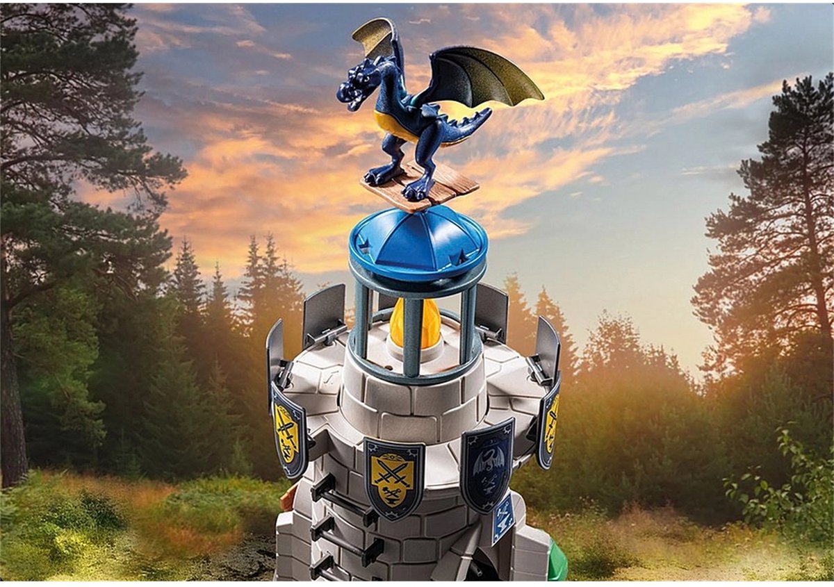 PLAYMOBIL Novelmore Riddertoren met smid en draak - 71483 — afbeelding 3
