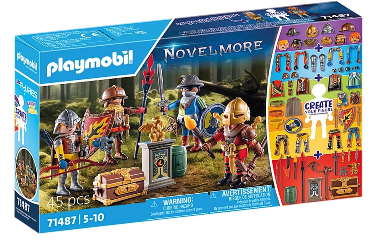 PLAYMOBIL Novelmore My Figures Ridders van Novelmore - 71487 — afbeelding 10