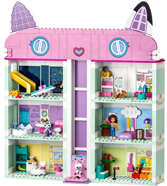 LEGO Gabby's poppenhuis Gabby's poppenhuis Speelgoed Speelgoed met 4 Minifiguren en Accessoires voor Kinderen 4+ - 10788