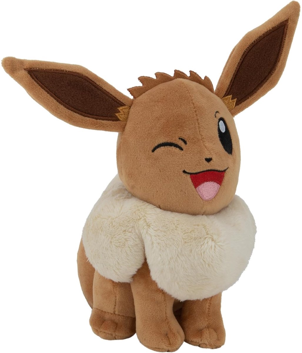 Pokémon Eevee Knuffel 20cm — afbeelding 4