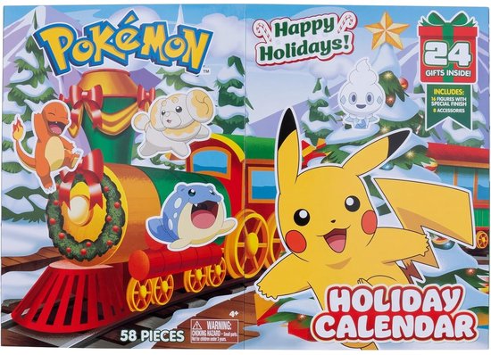 Jazwares Pokemon poppetjes adventskalender