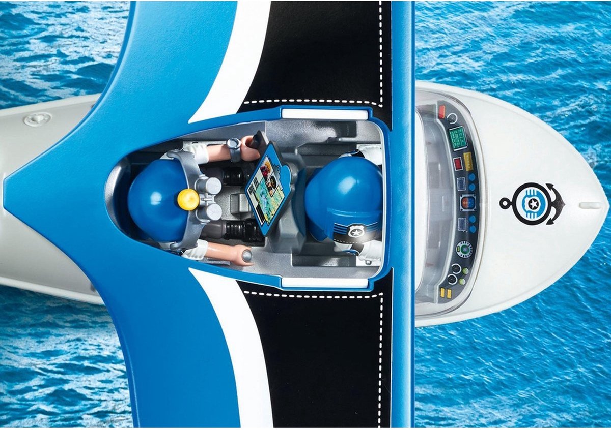 PLAYMOBIL Politiewatervliegtuig - 4445 — afbeelding 13