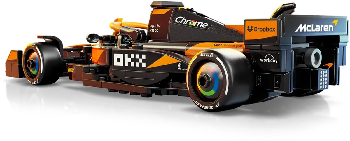 LEGO Speed Champions McLaren F1 Team MCL38 racewagen Set - 77251 — afbeelding 18