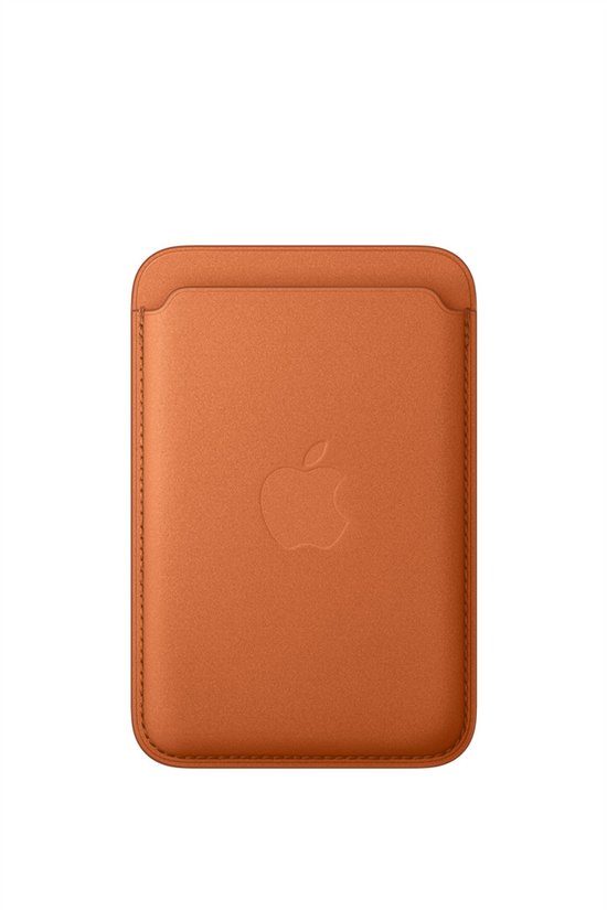 Porte-cartes FineWoven avec MagSafe pour iPhone – Orange Rouge