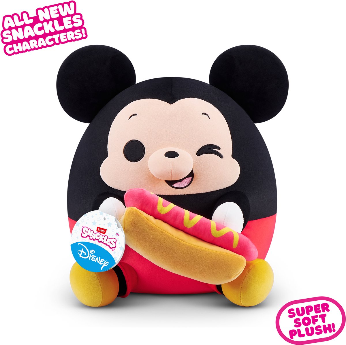 ZURU Snackles Disney Pluchen Knuffel - 35 cm
