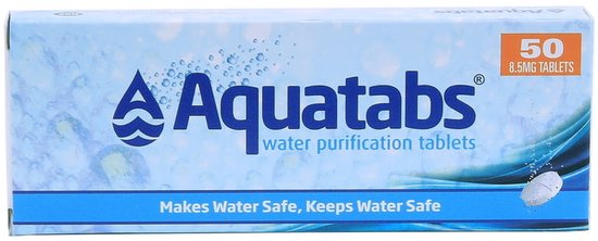 Waterzuiveringspakket - Aquatabs - Waterzak 10 L draagbaar met kraan - 100 waterzuiveringstabletten van Adventure Goods — afbeelding 4