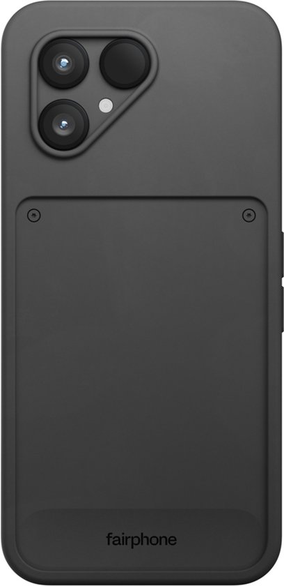 Fairphone 6 / 6+ Protective Back Cover Zwart