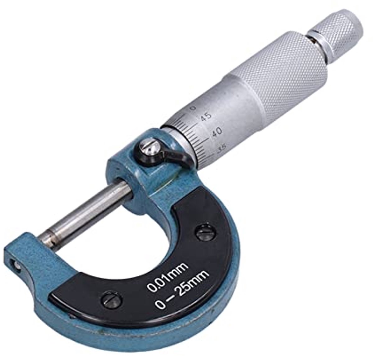 Buiten Micrometer 0.01 mm - RVS - Hoge Precisie - Dikte Meten Gereedschap