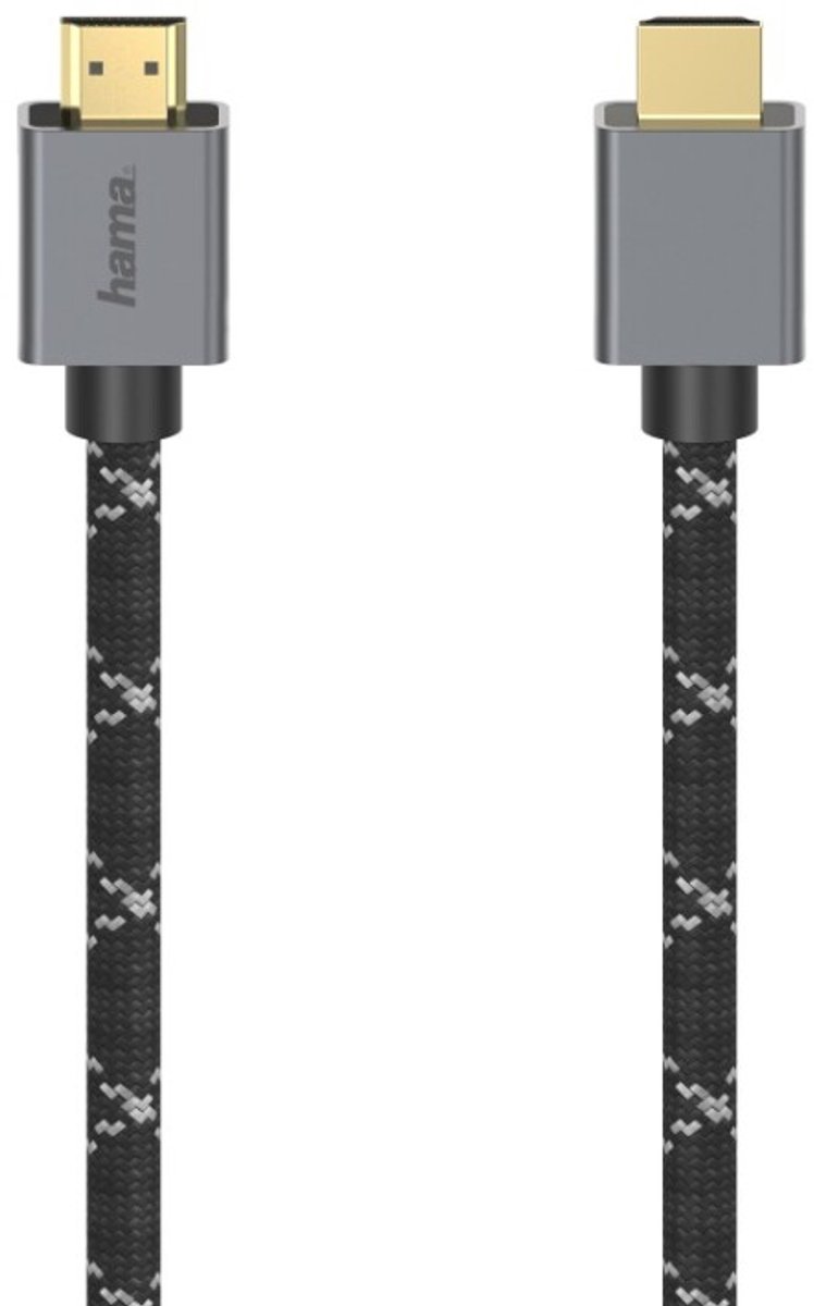 Hama Ultra high-speed HDMI™-kabel, connector-connector, 8K, metaal, 2,0 m