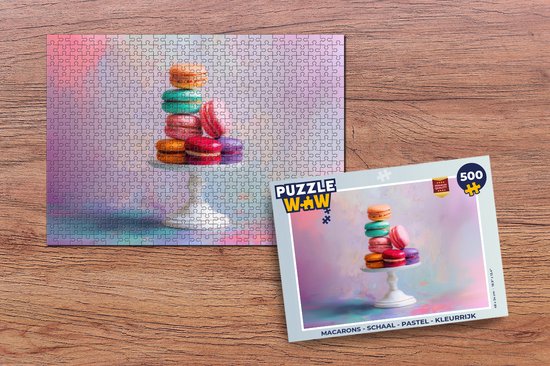 MAX Vandaag puzzel: maak de schaal met macarons compleet - MAX Vandaag