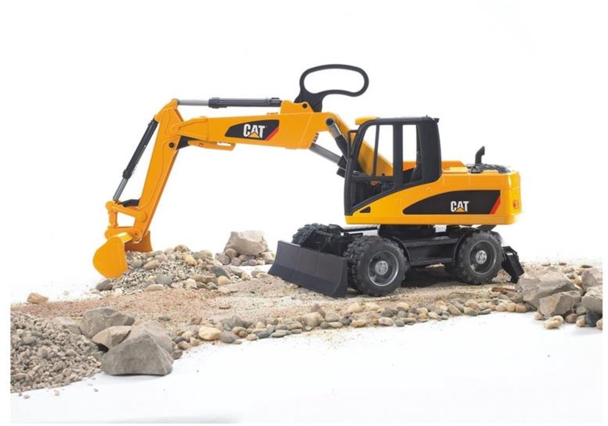 Bruder 02445 – Cat® Graafmachine op Wielen - Werkvoertuig — afbeelding 9
