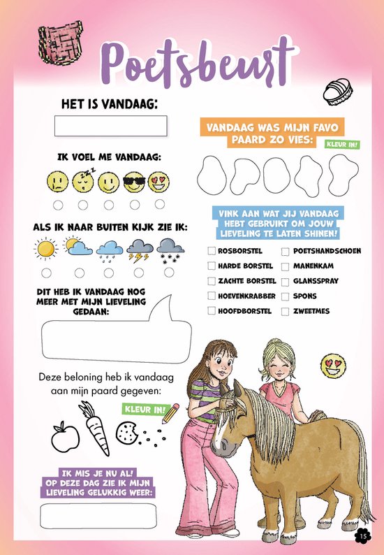 Penny Journal 2025 - Journal - Vakantieboek - Invul Dagboek - Dagboek Meisje - Journal Notebook - Journaling - Paarden Spullen - Paardencadeaus - Speelgoed - Paard - DIY - Invulboek - Invullen - Schrijven - Tijdschrift - Tijdschriften - Doeboek