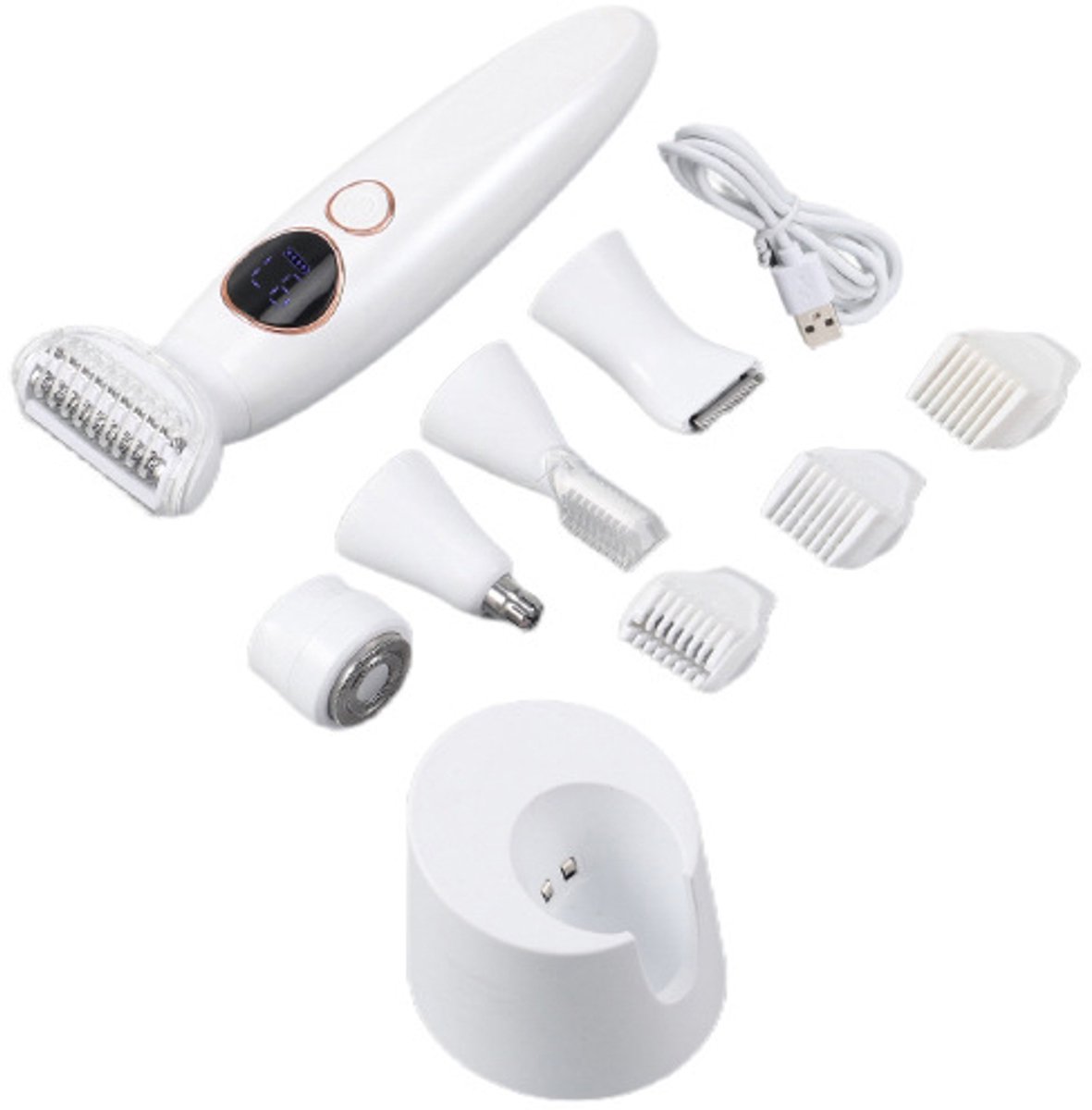 5-in-1 Intieme Trimmer Dames Waterdicht Elektrisch - 5-in-1 - €29,95