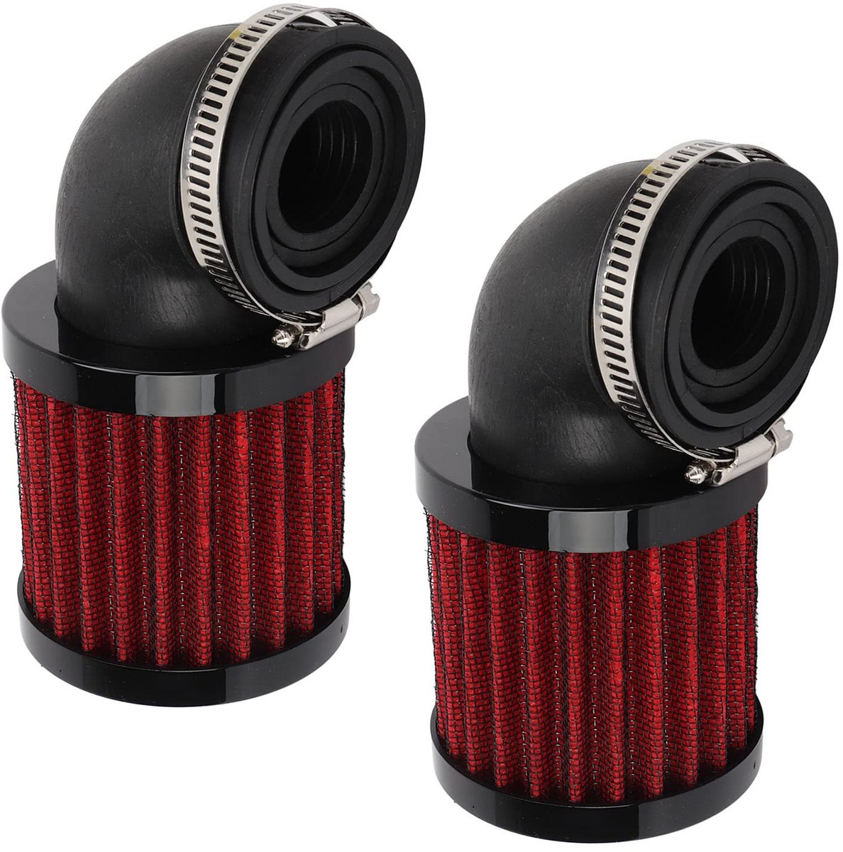 Universele Luchtfilter 28-48 mm - Motorfiets, Bromfiets, Scooter, ATV, Dirt Bike
