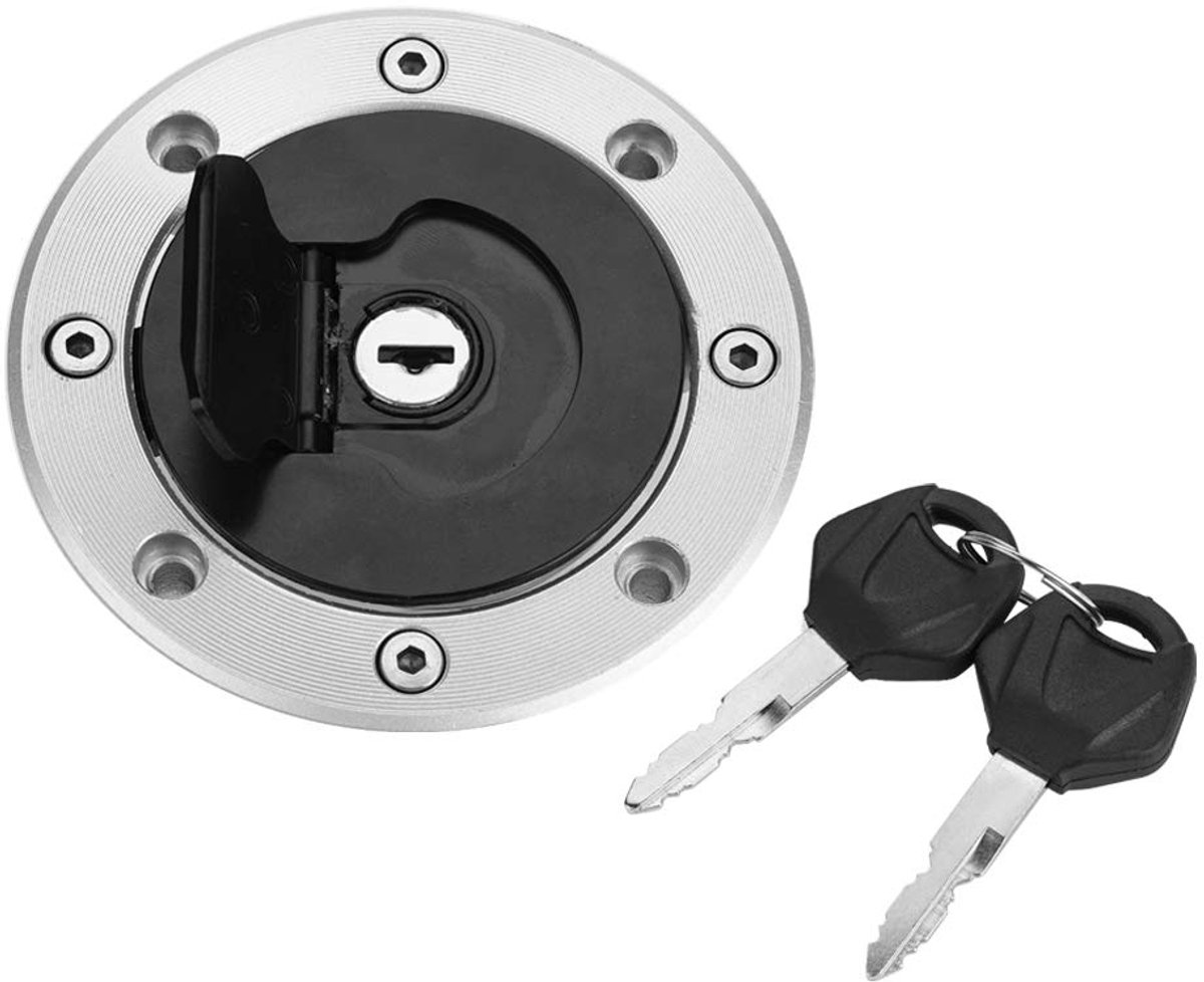 Tankdeckel GSXR K1 2000-2003 â€“ Met 2 Sleutels â€“ Hoge Kwaliteit Metaal