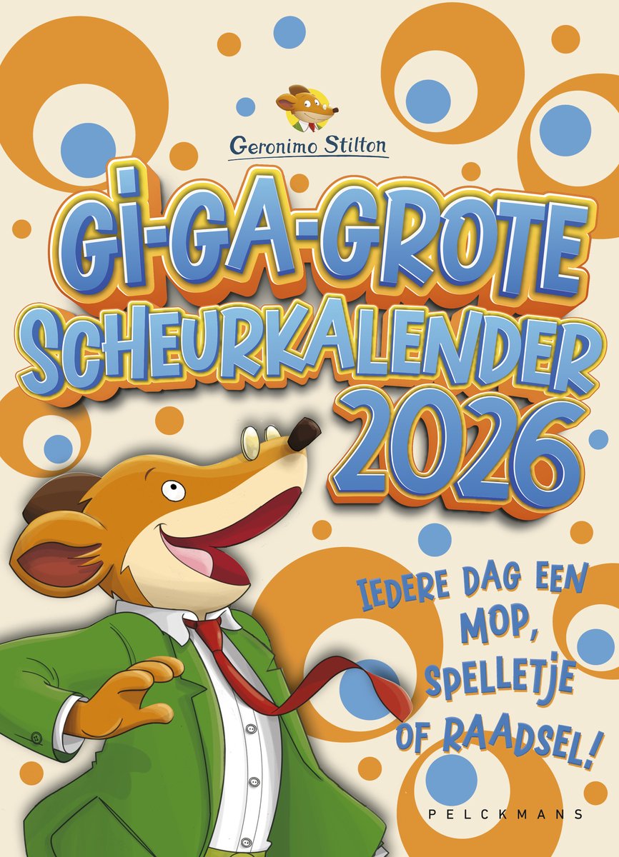 Gi-ga-grote scheurkalender 2026