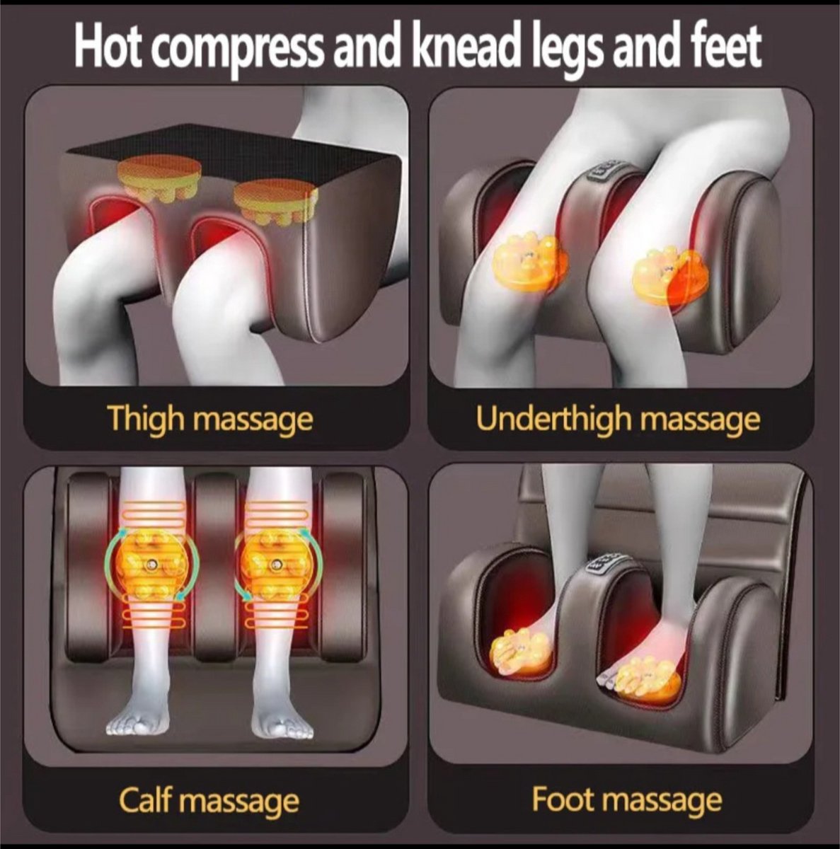 GEARZILLA Shiatsu Massagestoel thumbnail 4